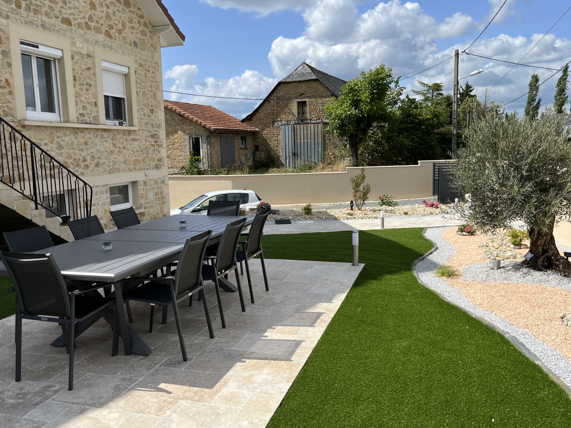 Aménagement d’une entrée après