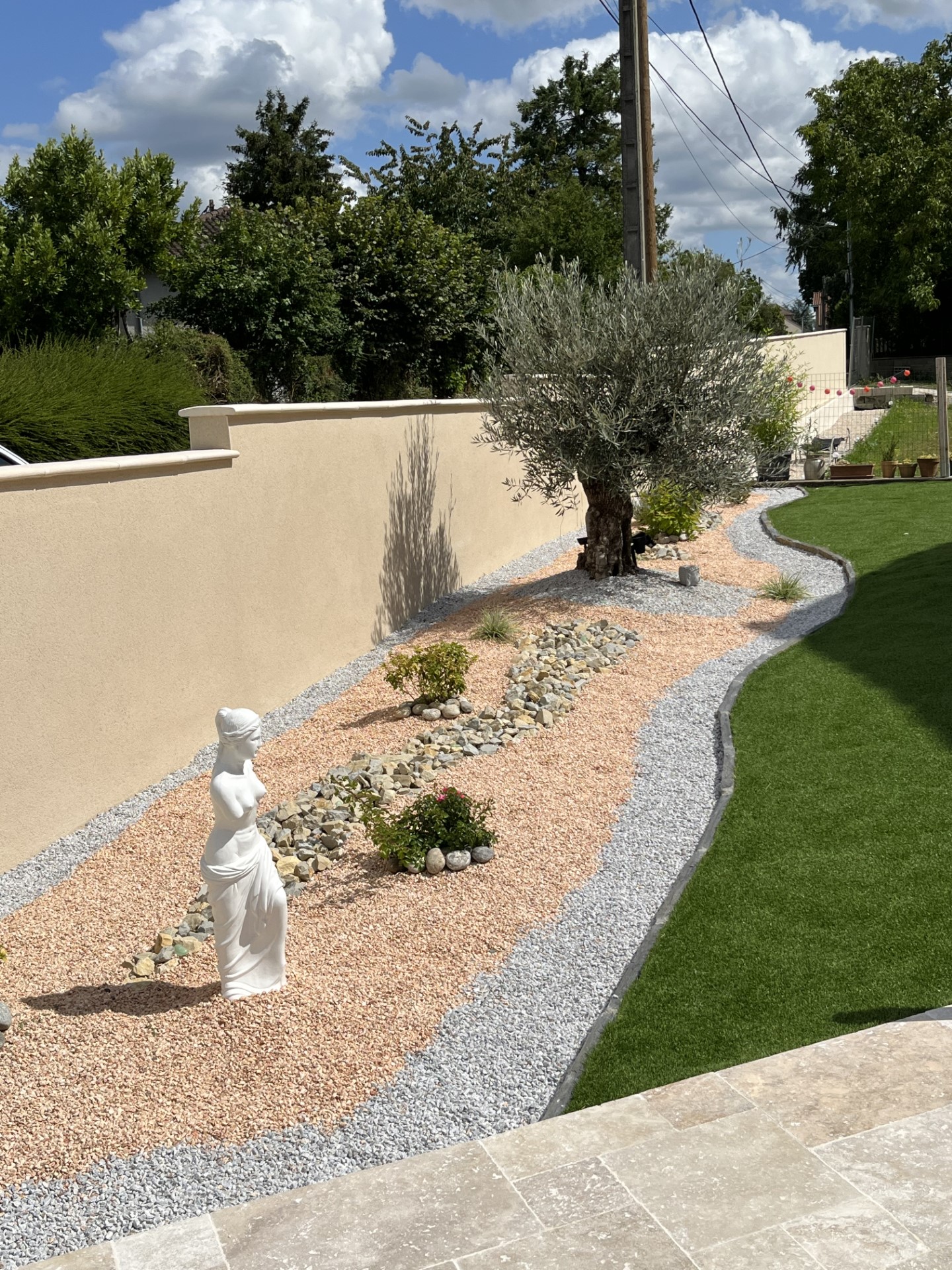 Aménagement d’une entrée après